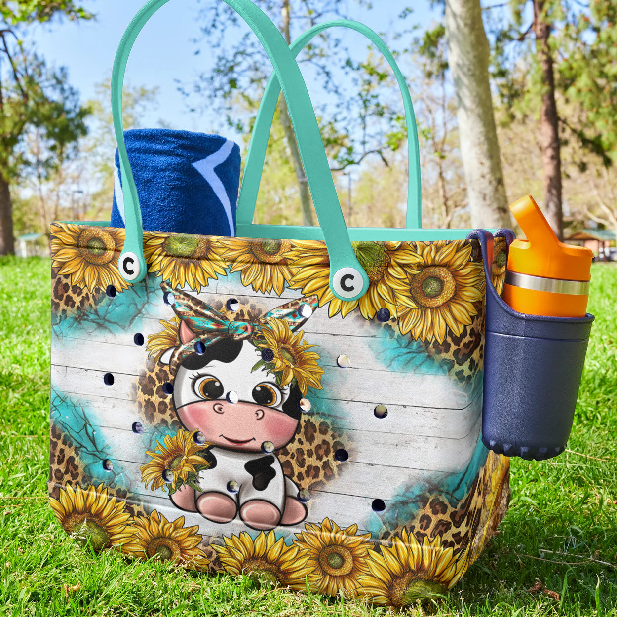 Ceeprints Cee™ Bag Moo & Bloom