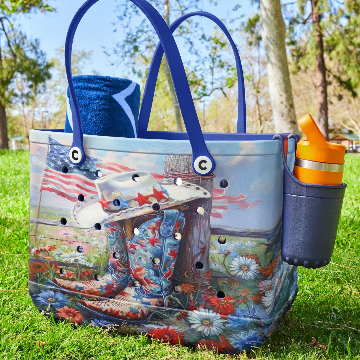 Ceeprints Cee™ Bag Star-Spangled Boots