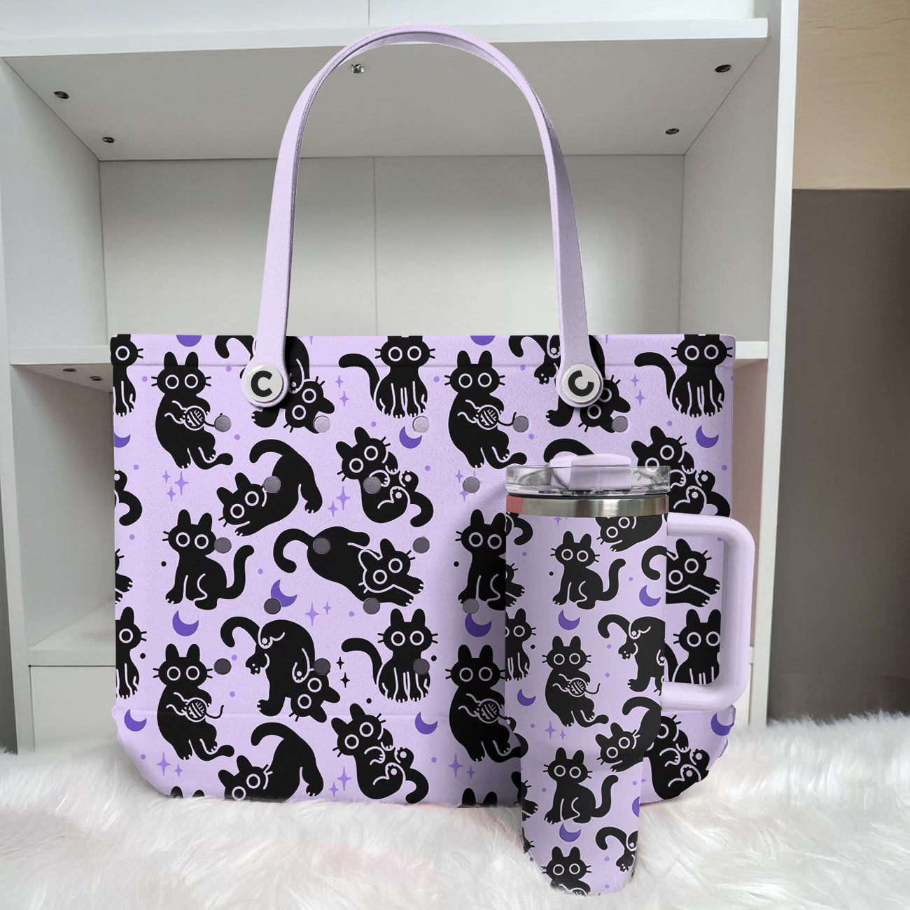 Ceeprints Tumbler Mischievous Moggies