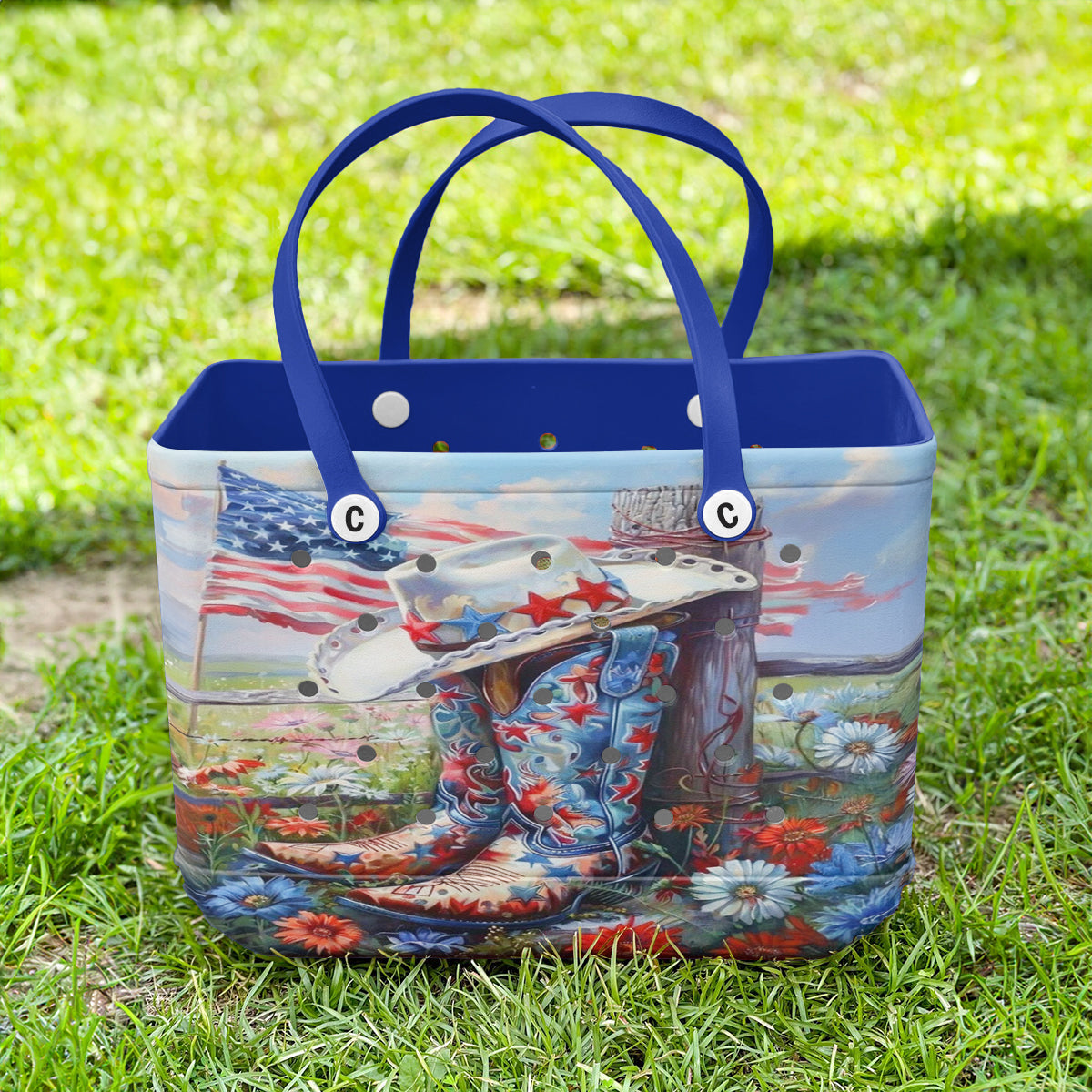 Ceeprints Cee™ Bag Star-Spangled Boots