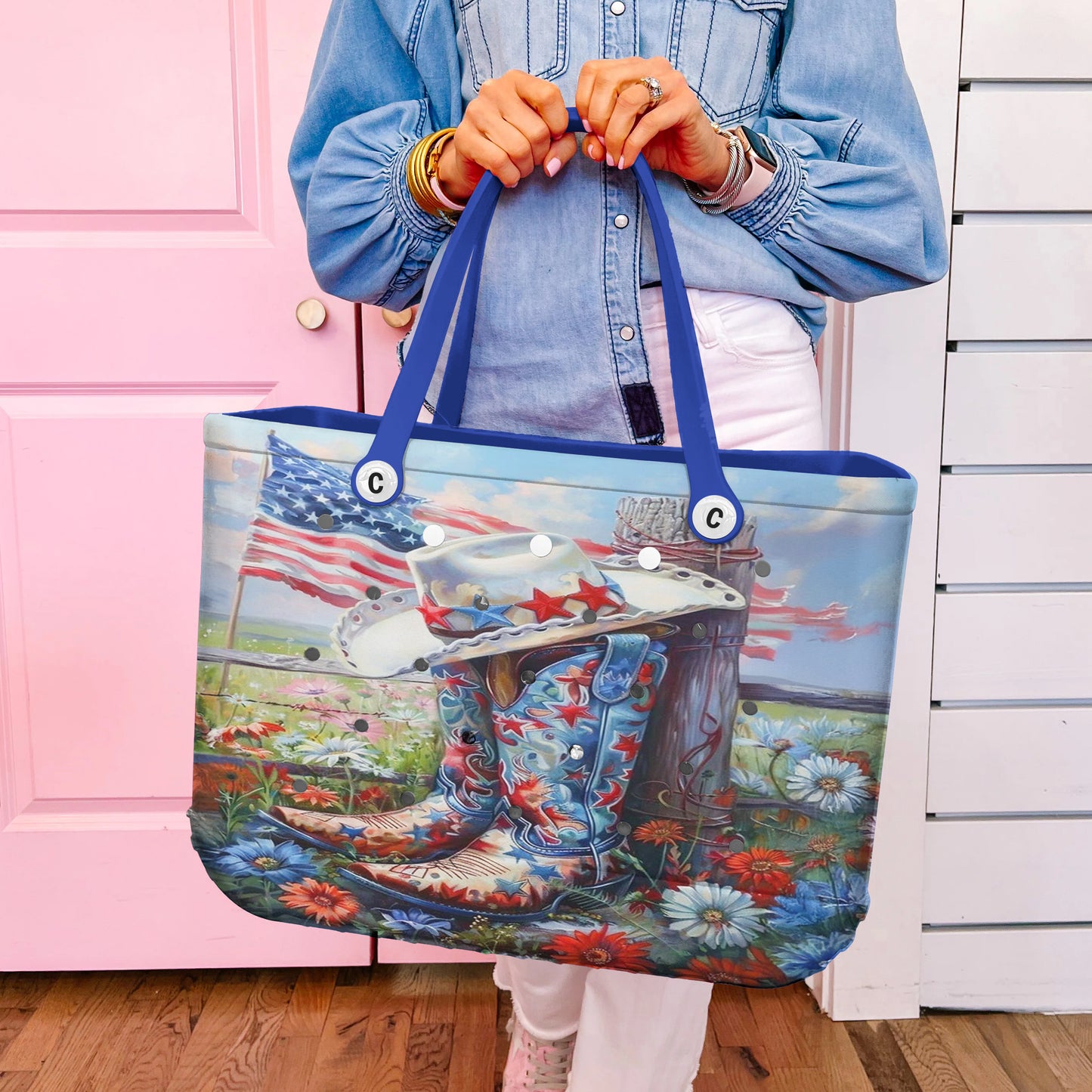 Ceeprints Cee™ Bag Star-Spangled Boots