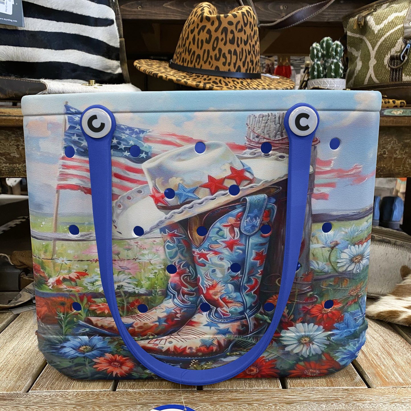 Ceeprints Cee™ Bag Star-Spangled Boots