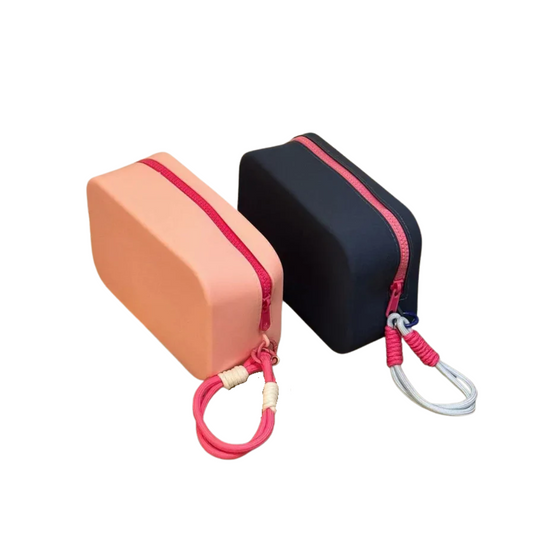 Ceeprints Large Capacity Silicone Zipper Bag