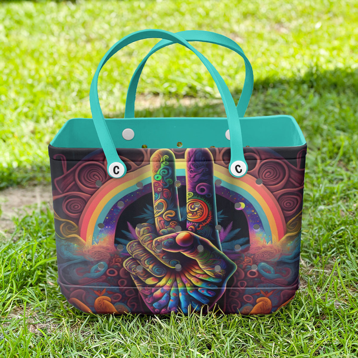 Ceeprints Cee™ Bag Trippy Peace