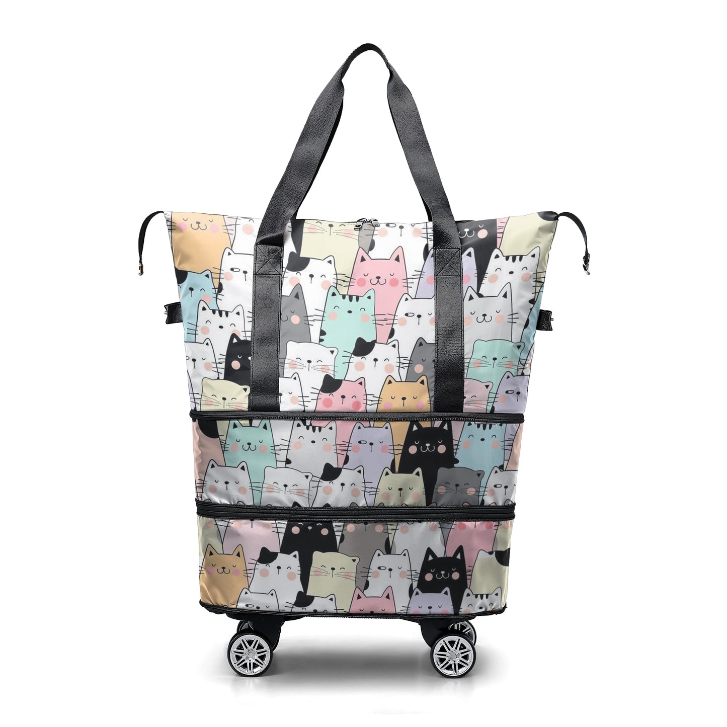 Cee™ Rolling Duffle Bag Meow on the Move
