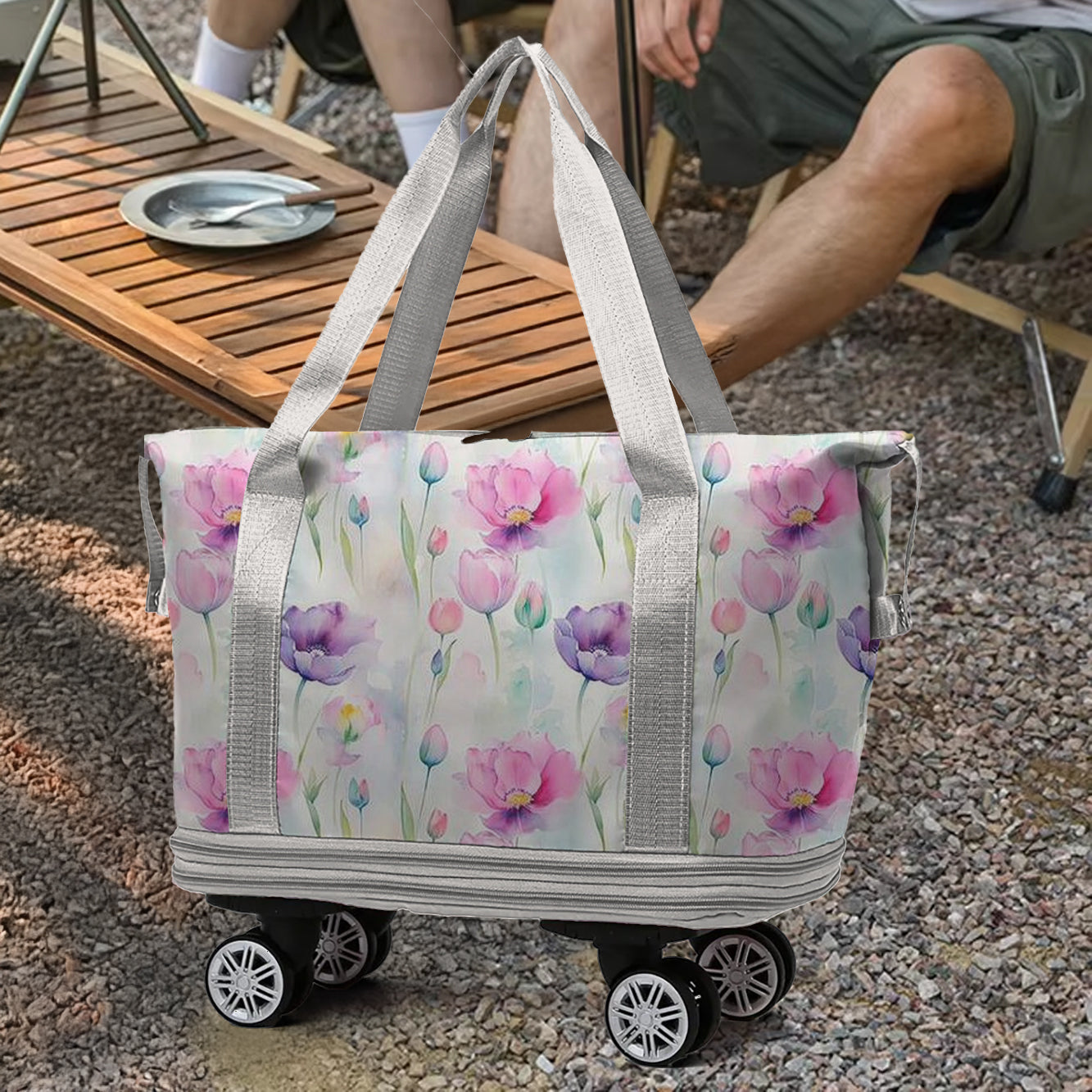 Cee™ Rolling Duffle Bag Blossom Breeze