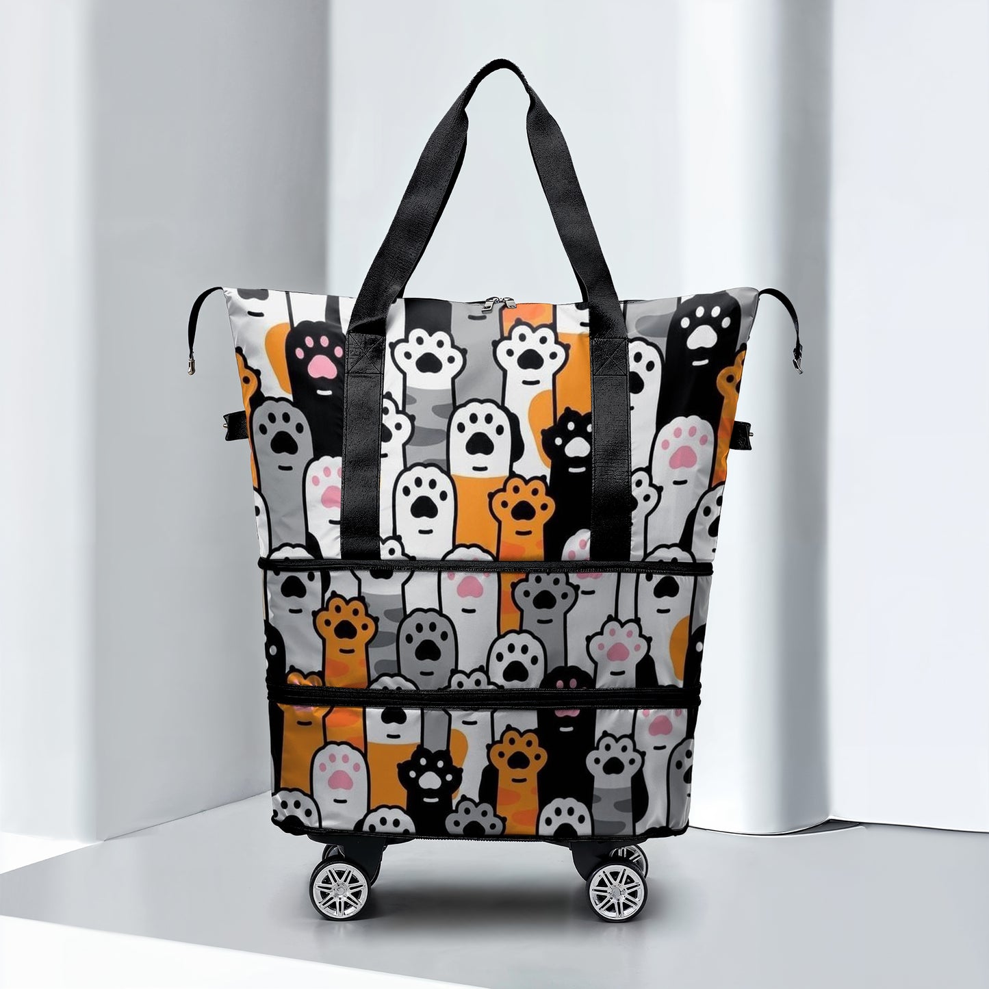 Cee™ Rolling Duffle Bag Cat Pawty