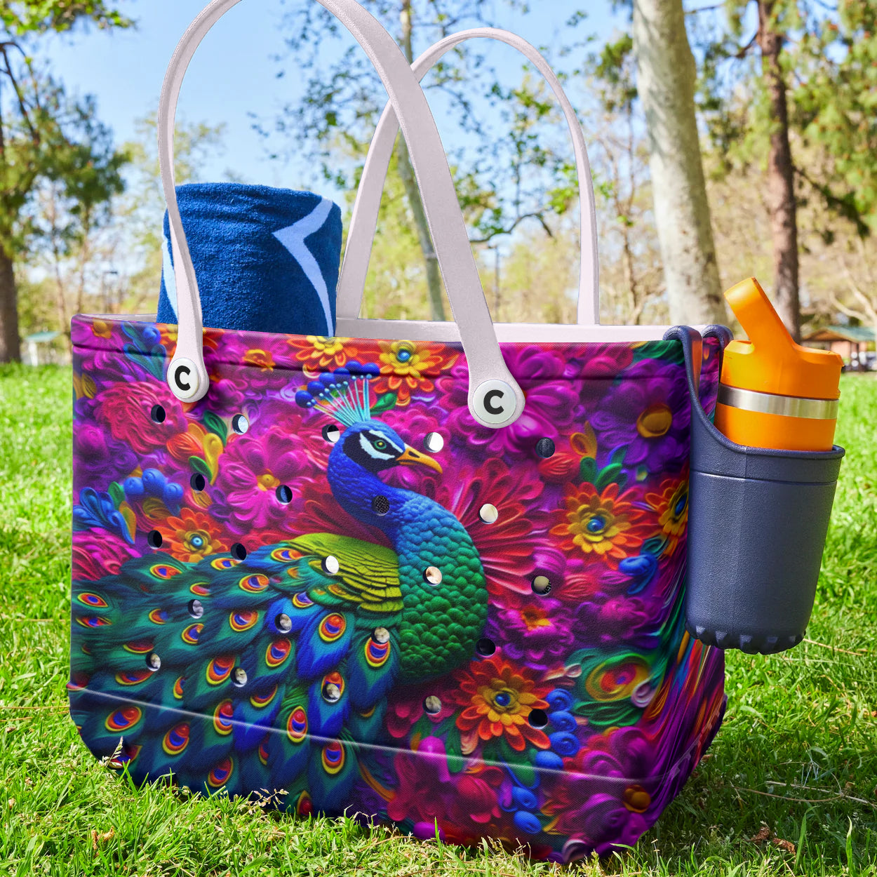 Ceeprints Cee™ Bag Peacock Parade