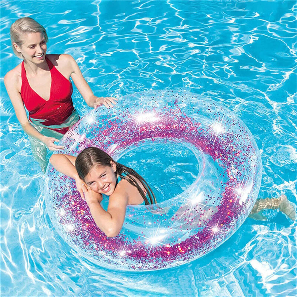 Ceeprints Glitter Donut Pool Ring
