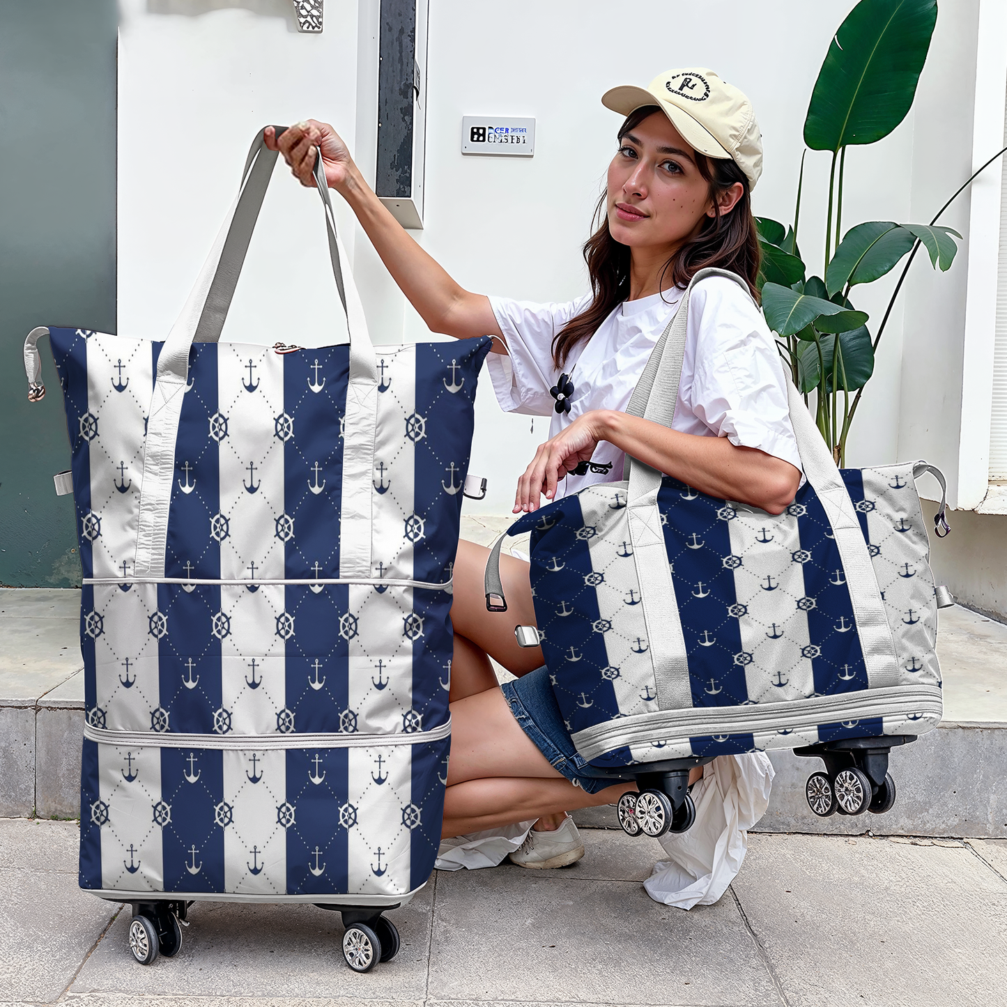 Cee™ Rolling Duffle Bag The Captain’s Bag