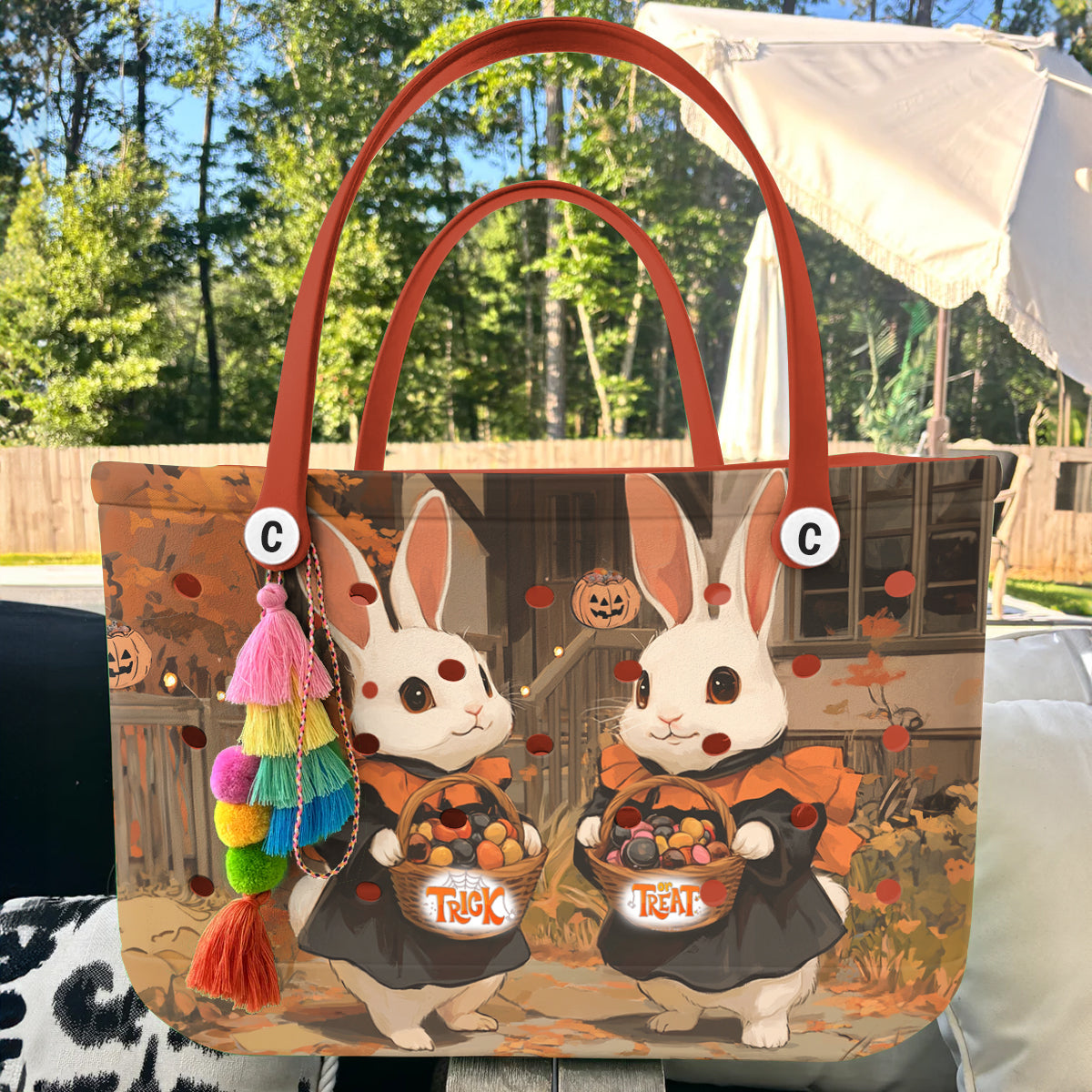 Ceeprints Cee™ Bag Trick-or-Treat Bunnies