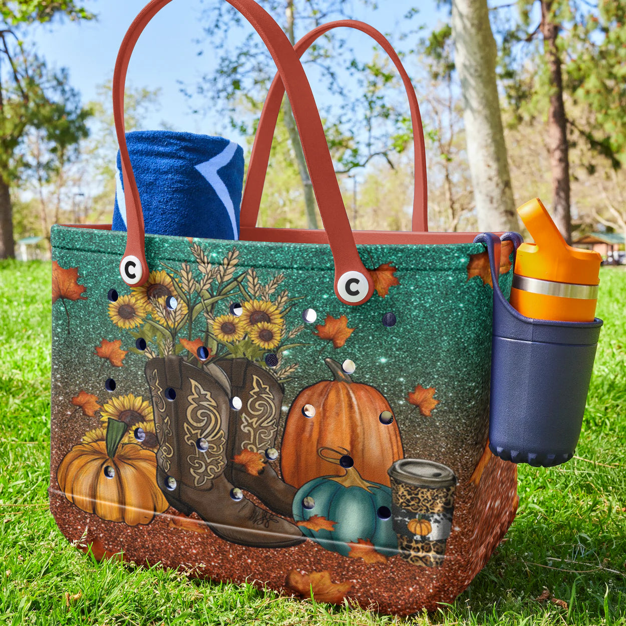 Ceeprints Cee™ Bag Boots & Pumpkins
