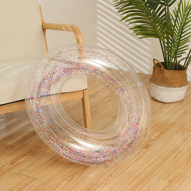 Ceeprints Glitter Donut Pool Ring