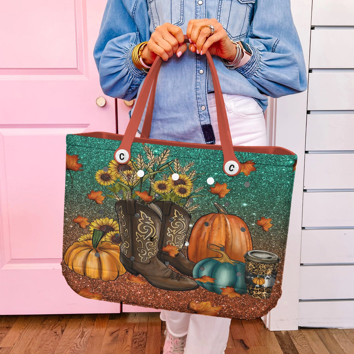 Ceeprints Cee™ Bag Boots & Pumpkins