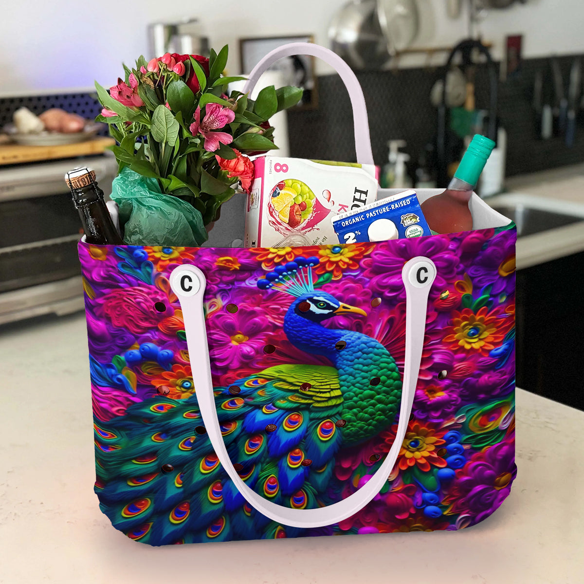 Ceeprints Cee™ Bag Peacock Parade