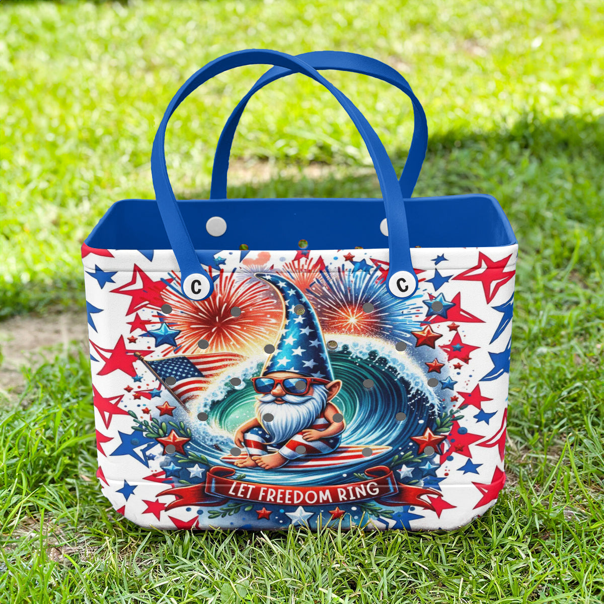 Ceeprints Cee™ Bag Let Freedom Surf