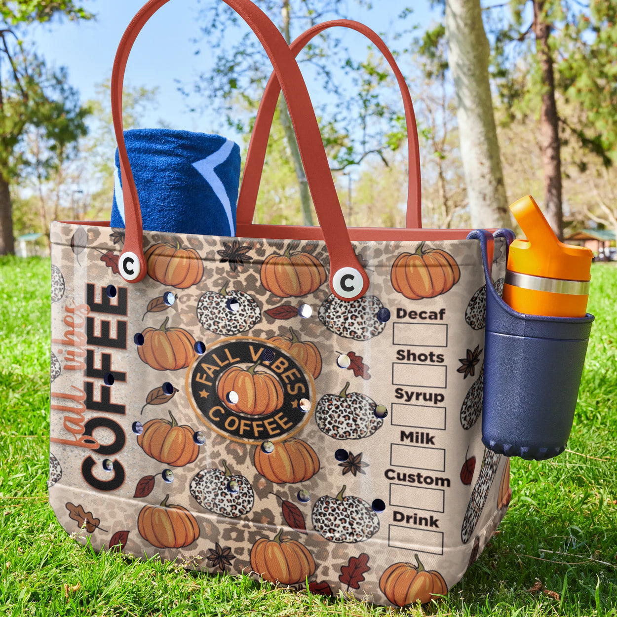 Ceeprints Cee™ Bag Fall Vibes Coffee