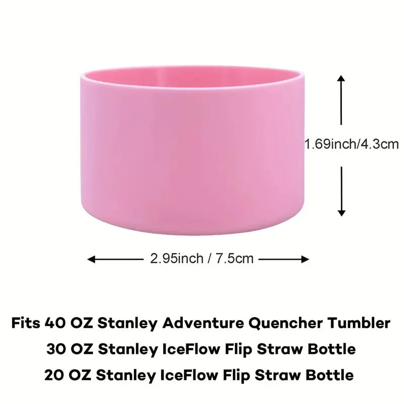 Silicone Bottom Cup Holder – Fits 30/40oz Tumblers & IceFlow Flip Straw Bottles