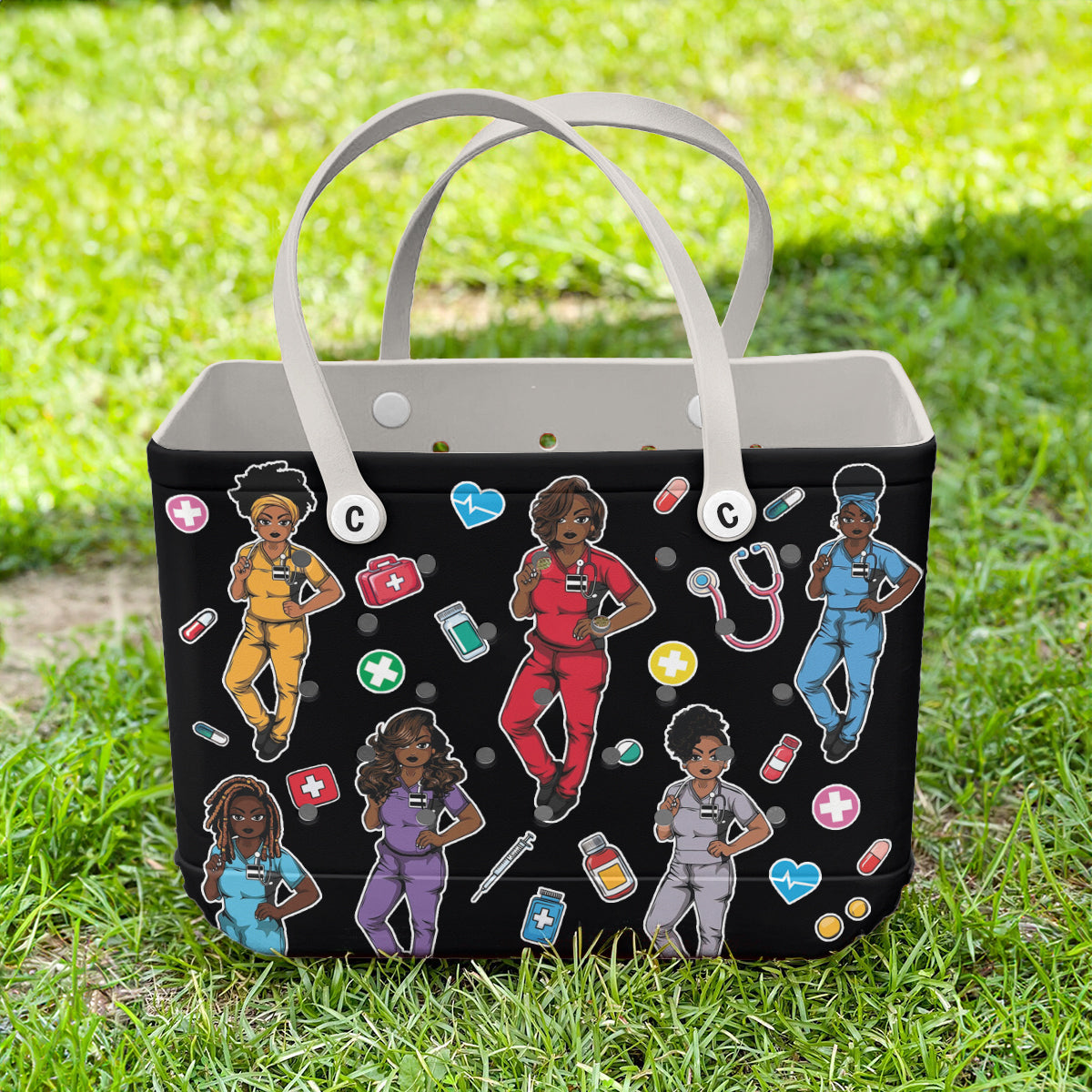Ceeprints Cee™ Bag African Nurse