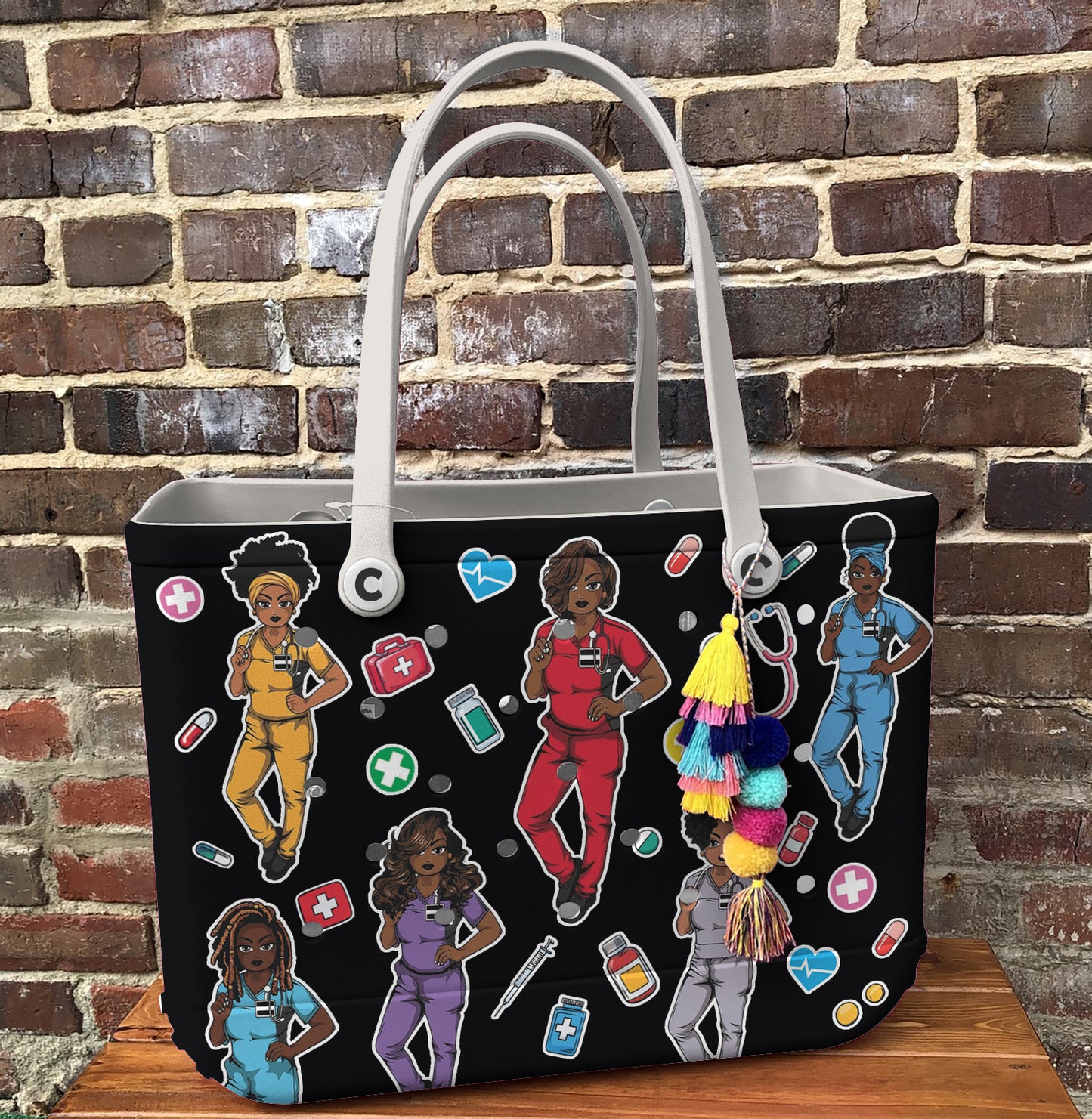 Ceeprints Cee™ Bag African Nurse