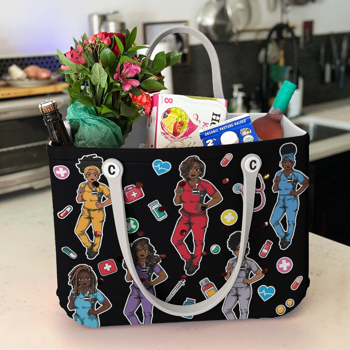 Ceeprints Cee™ Bag African Nurse