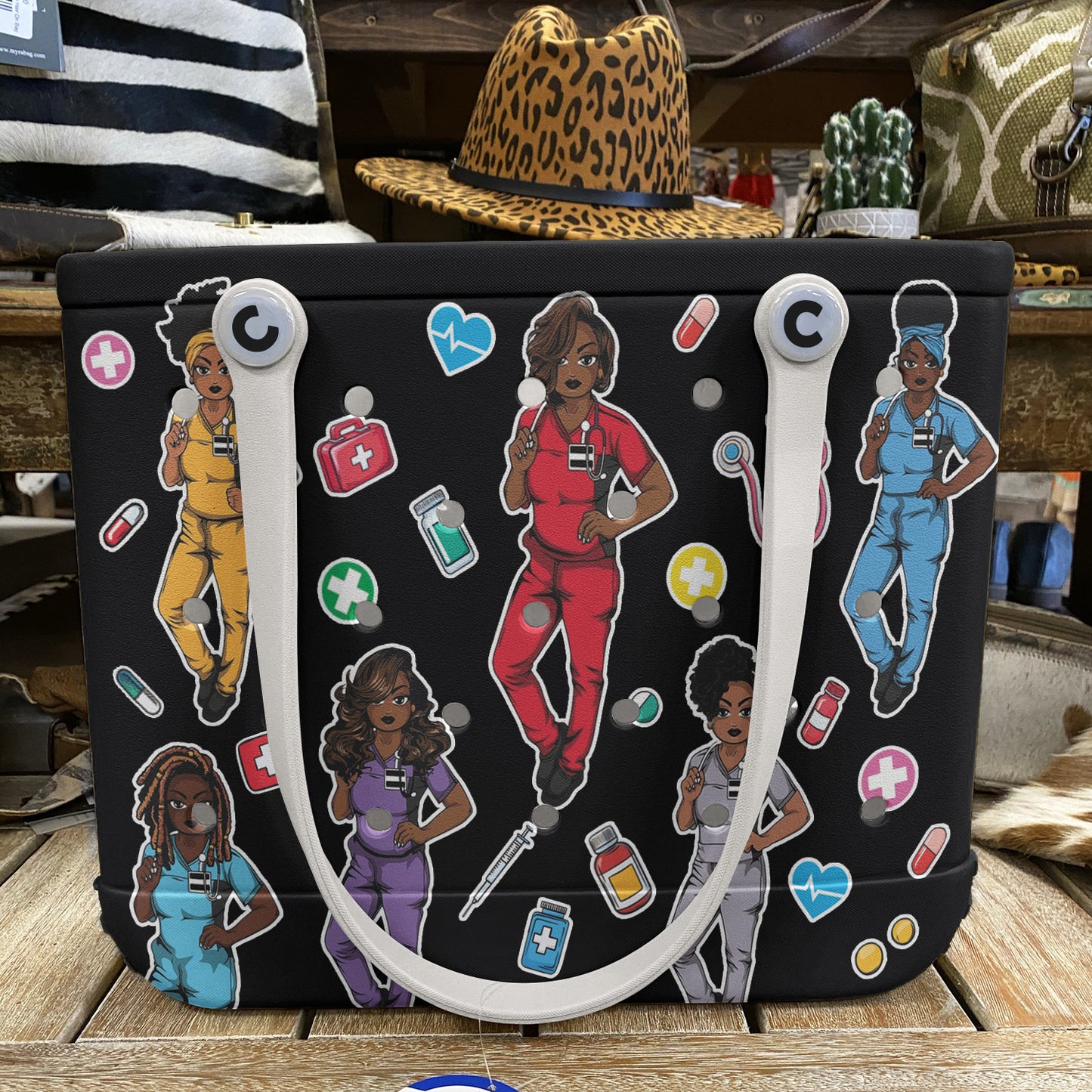 Ceeprints Cee™ Bag African Nurse
