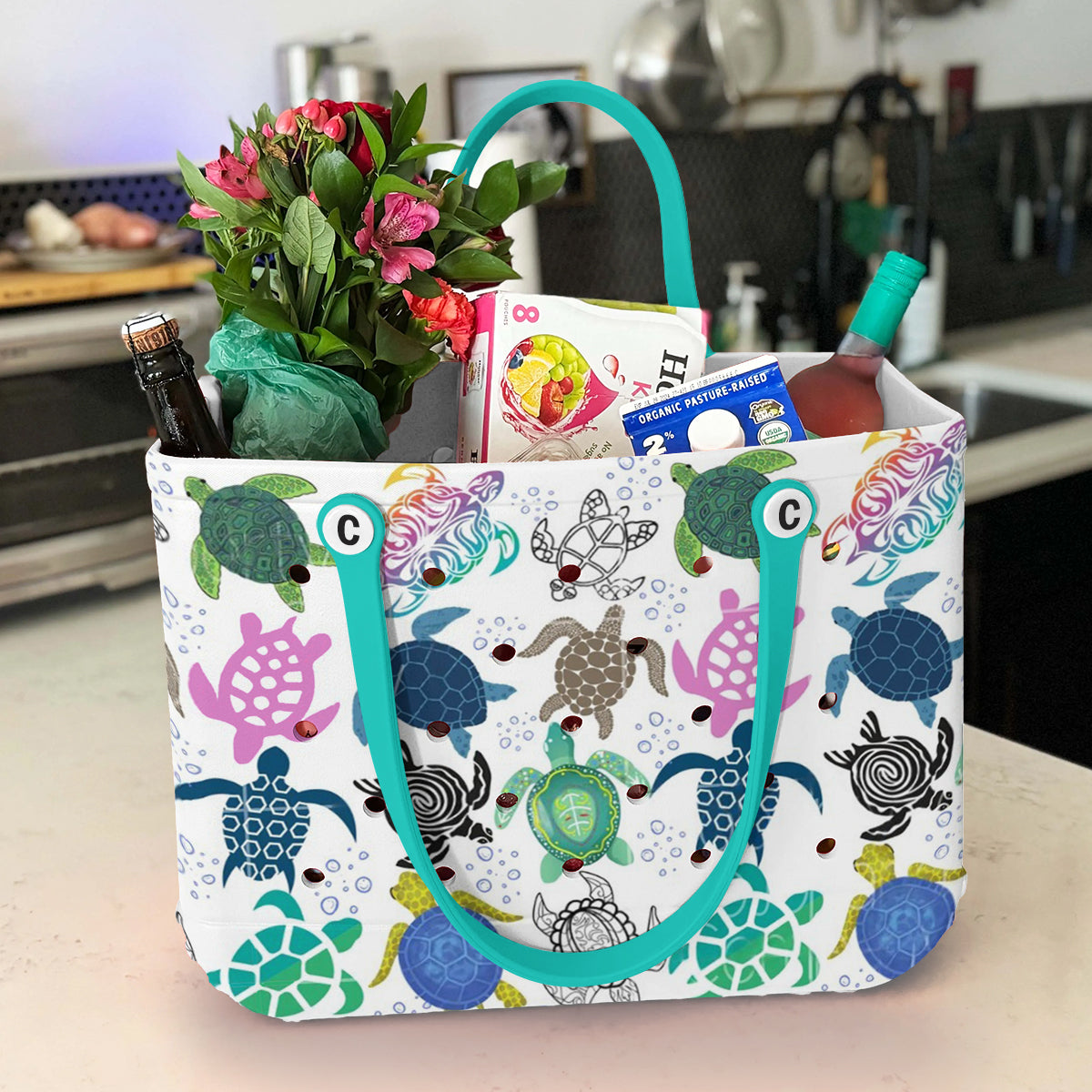 Ceeprints Cee™ Bag Colorful Sea Turtle