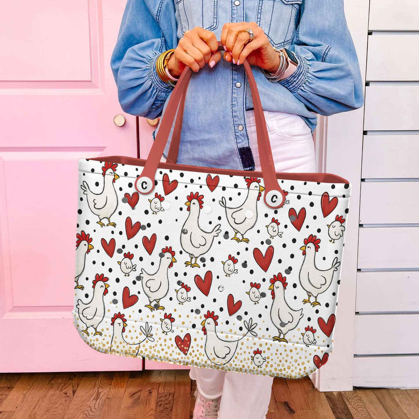 Ceeprints Cee™ Bag Chicken Doodles