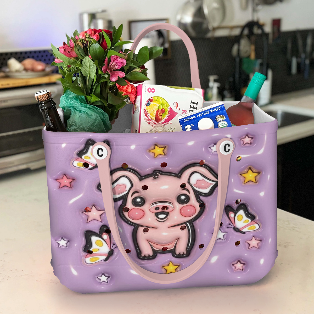 Ceeprints Cee™ Bag Piggie Stardust