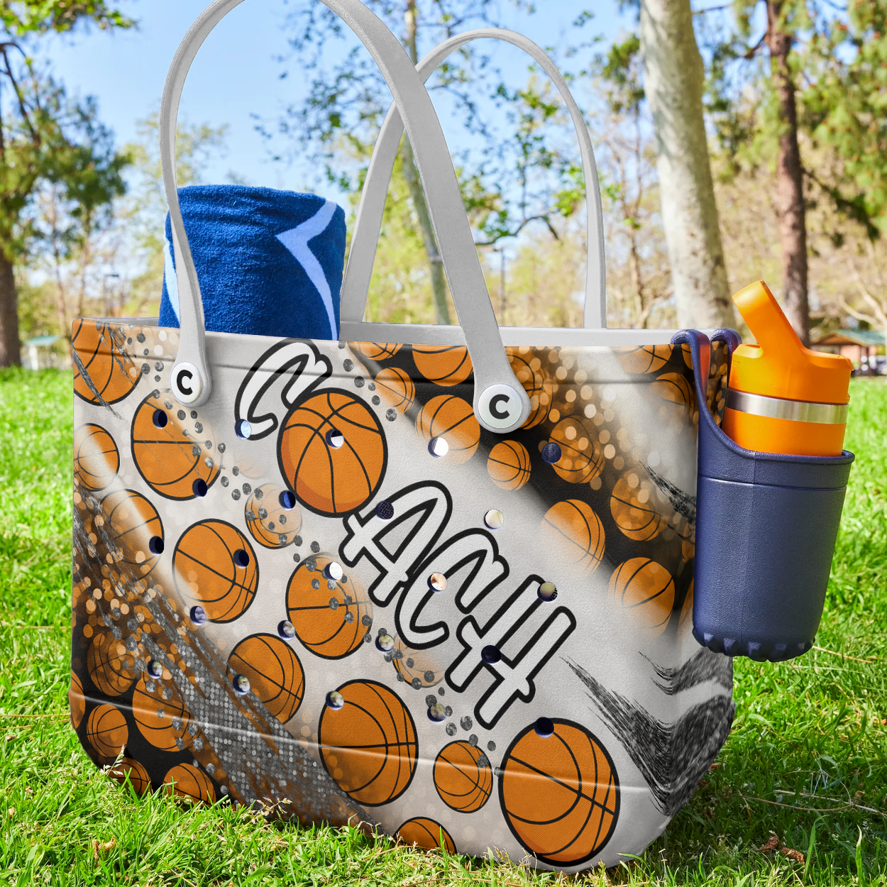 Ceeprints Cee™ Bag Coach On Fire