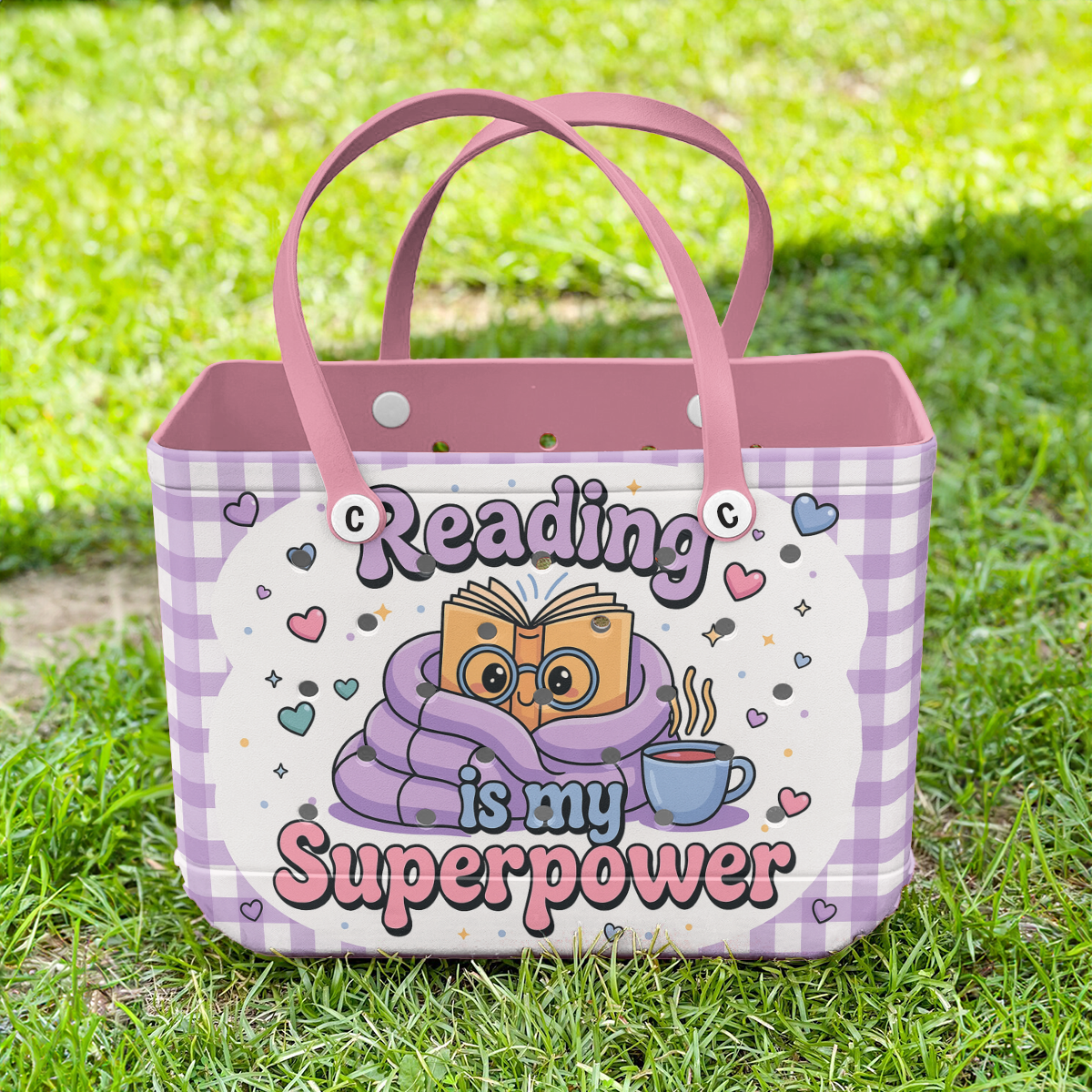 Ceeprints Cee™ Bag Reading is my Superpower