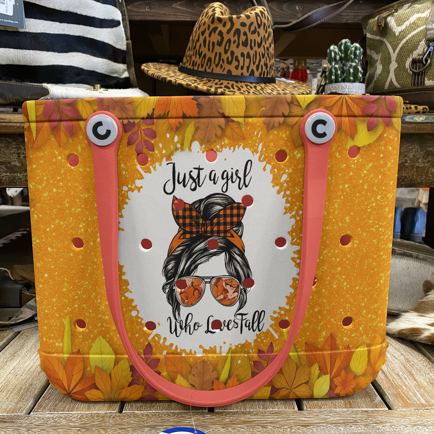 Ceeprints Cee™ Bag Just a girl who loves fall