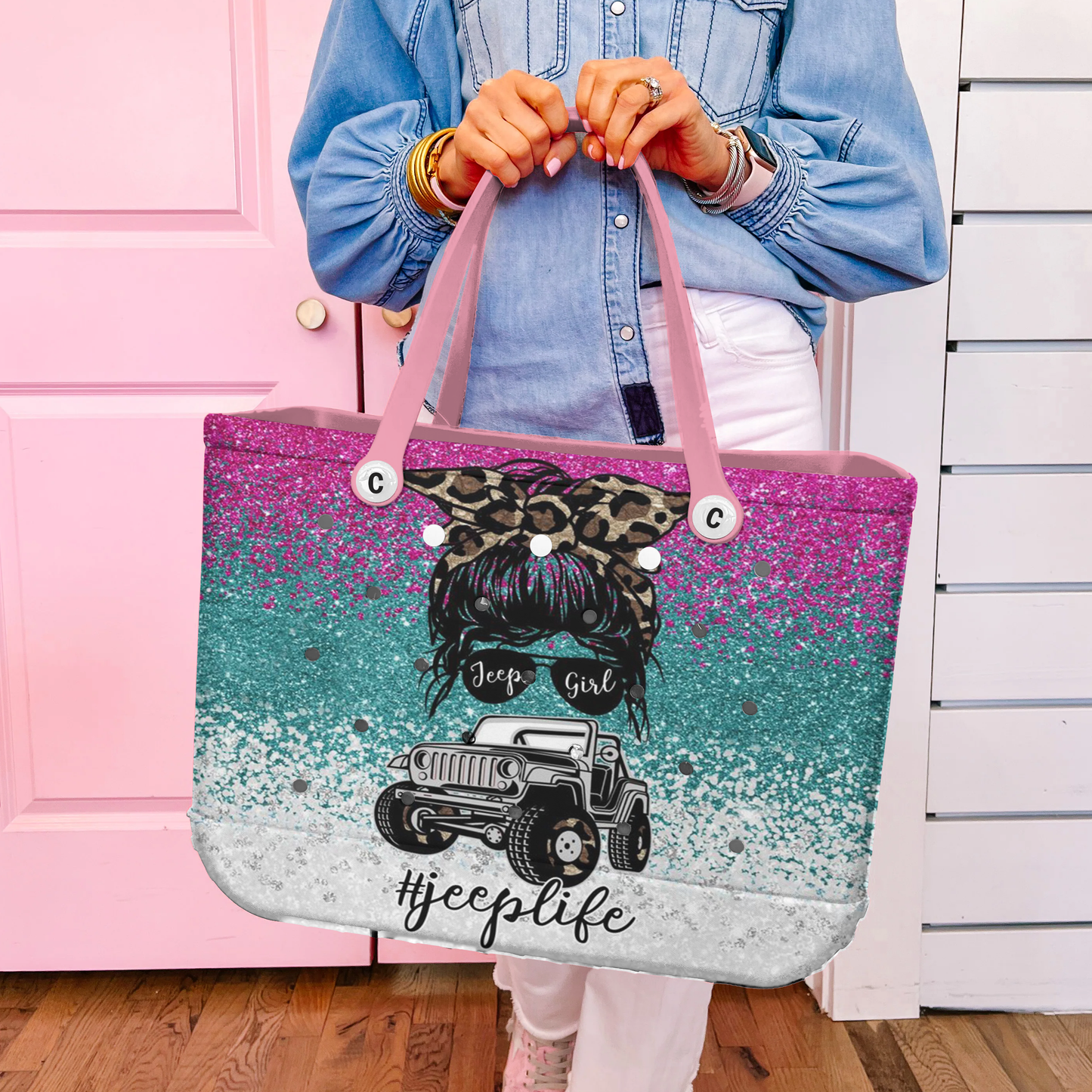 Ceeprints Cee™ Bag Jeep Life Girl