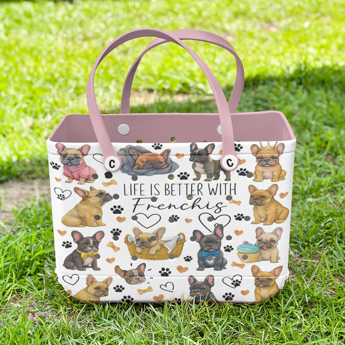Ceeprints Cee™ Bag Life is Better with Frenchis