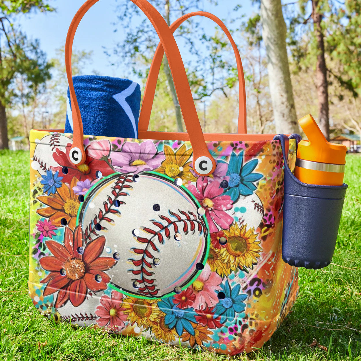 Ceeprints Cee™ Bag Baseball Bloom