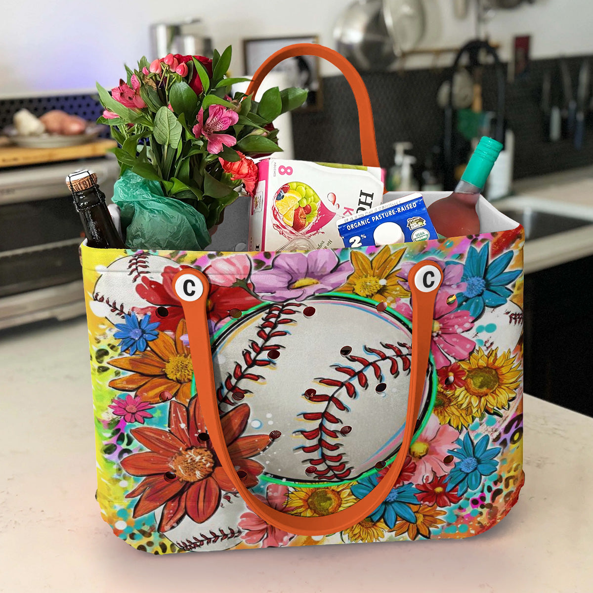 Ceeprints Cee™ Bag Baseball Bloom