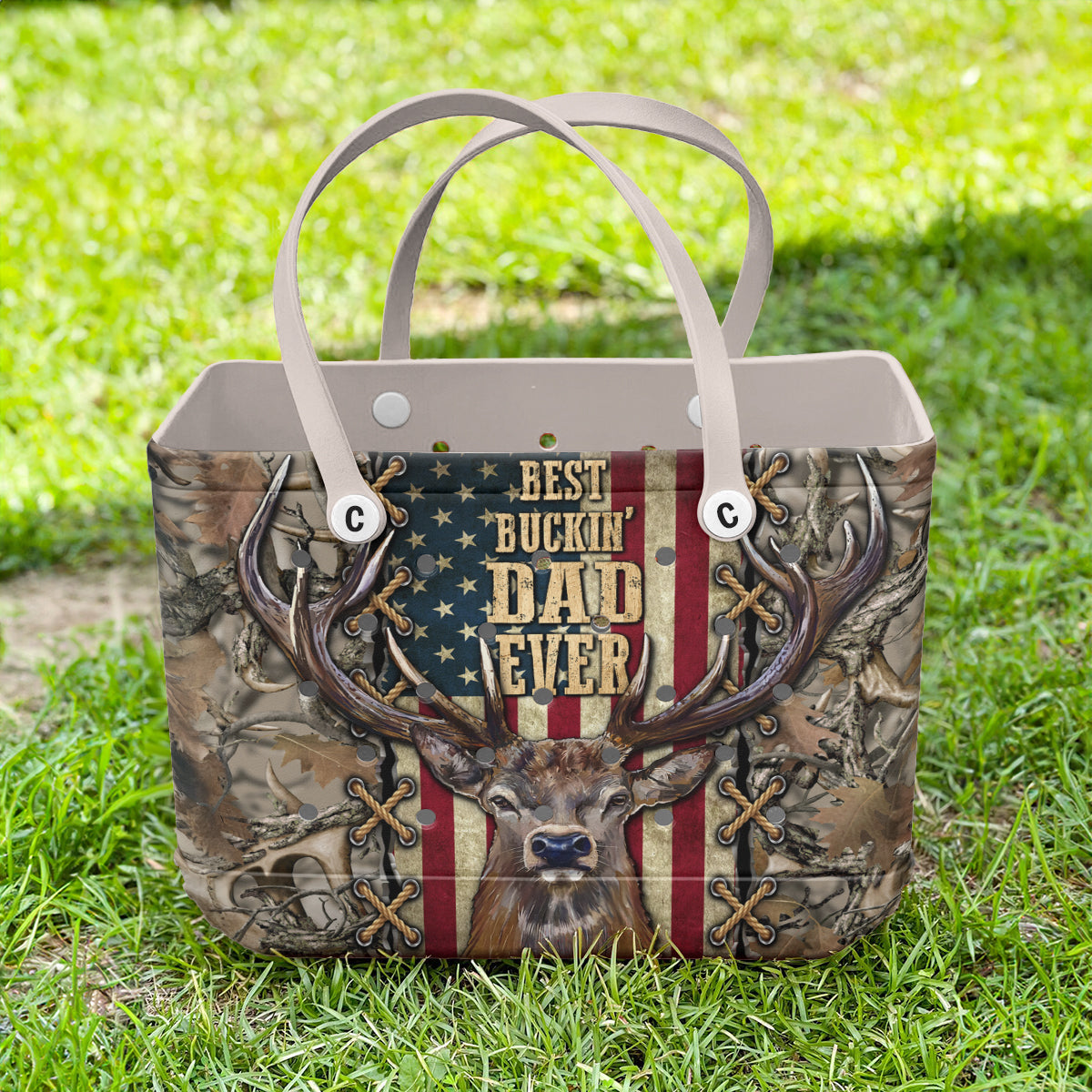 Ceeprints Cee™ Bag Best Buckin Dad Ever