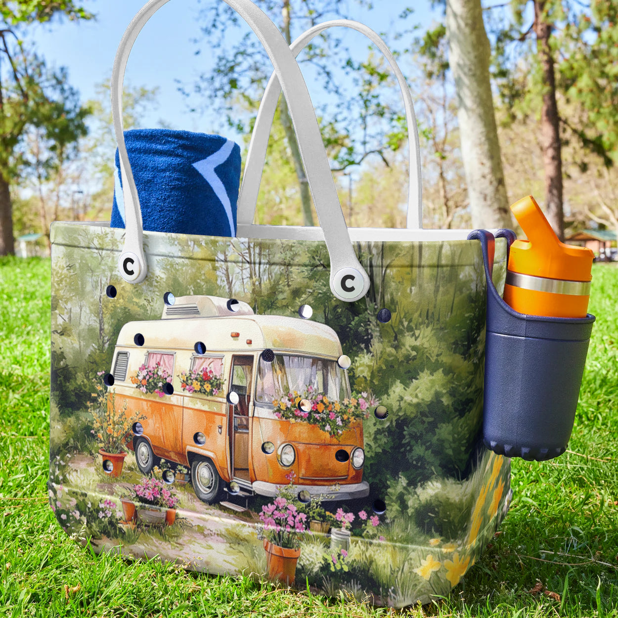 Ceeprints Cee™ Bag Blooming Camper