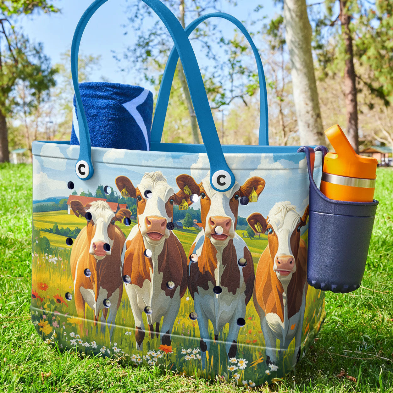 Ceeprints Cee™ Bag Moo Meadow