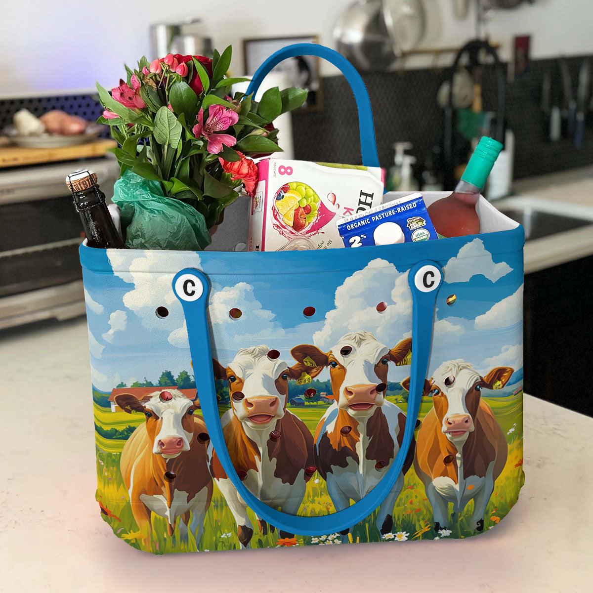 Ceeprints Cee™ Bag Moo Meadow