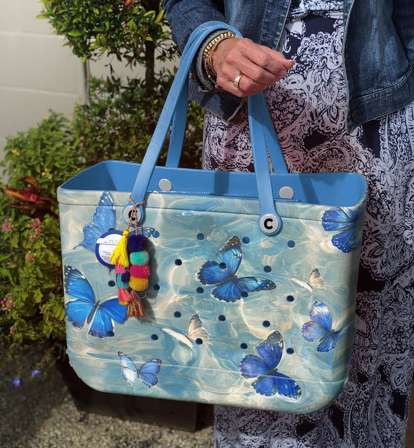 Ceeprints Cee™ Bag Blue Flutter