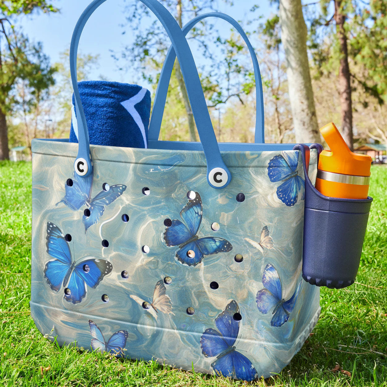 Ceeprints Cee™ Bag Blue Flutter