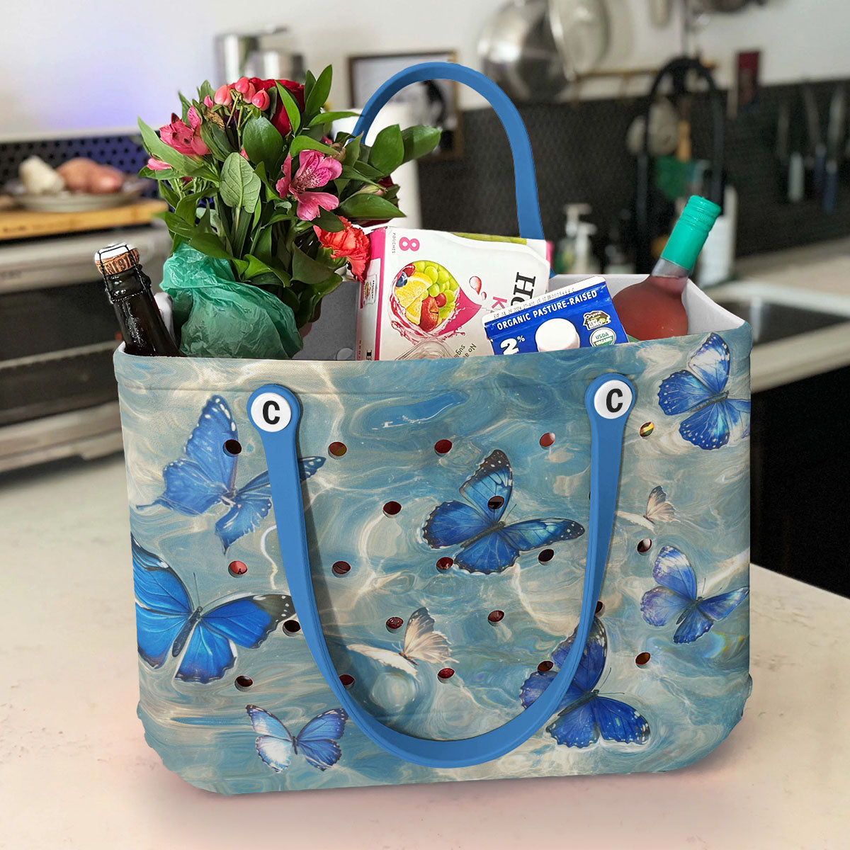 Ceeprints Cee™ Bag Blue Flutter