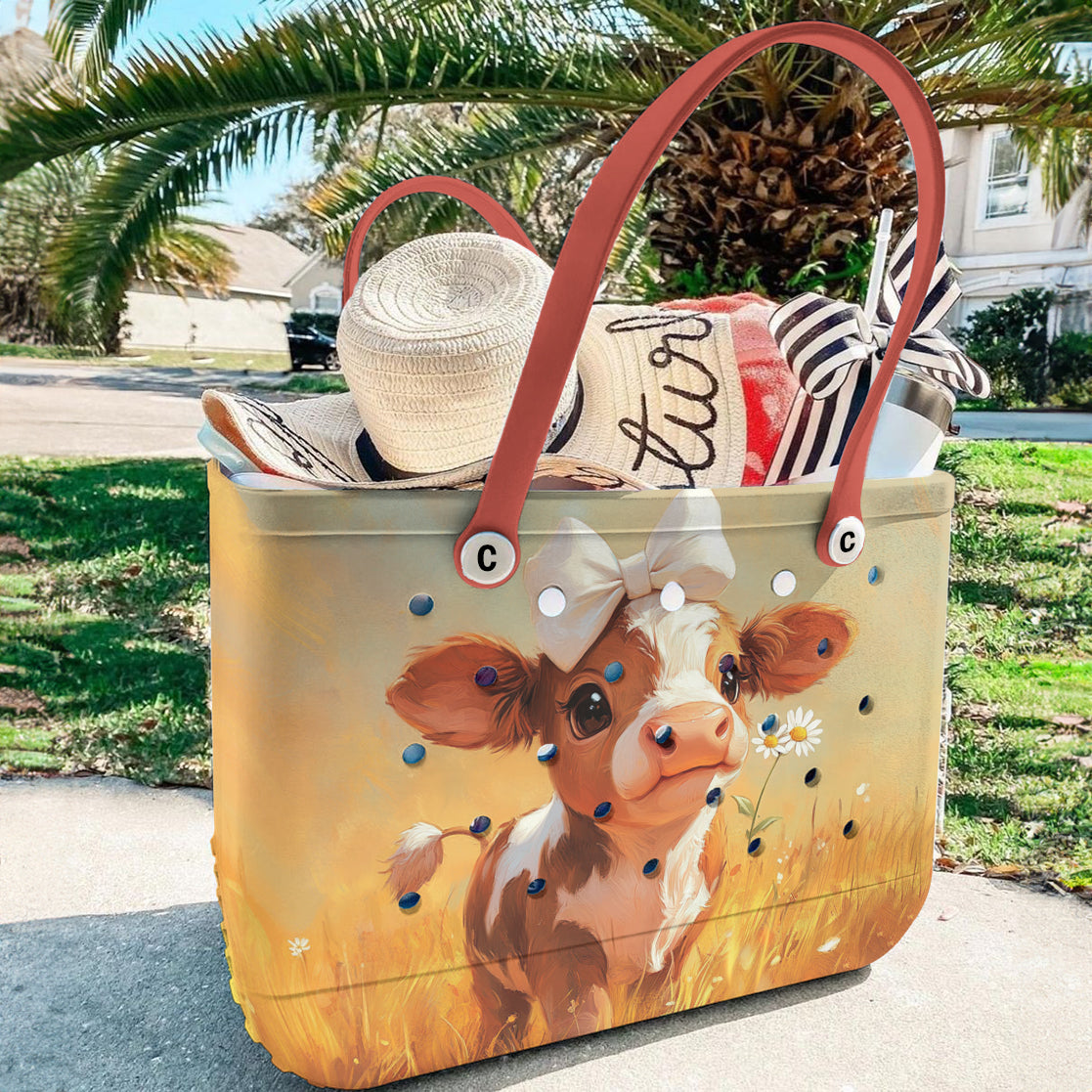 Ceeprints Cee™ Bag Charm Cow