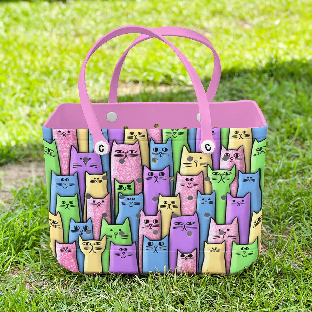 Ceeprints Cee™ Bag Cat Color Party