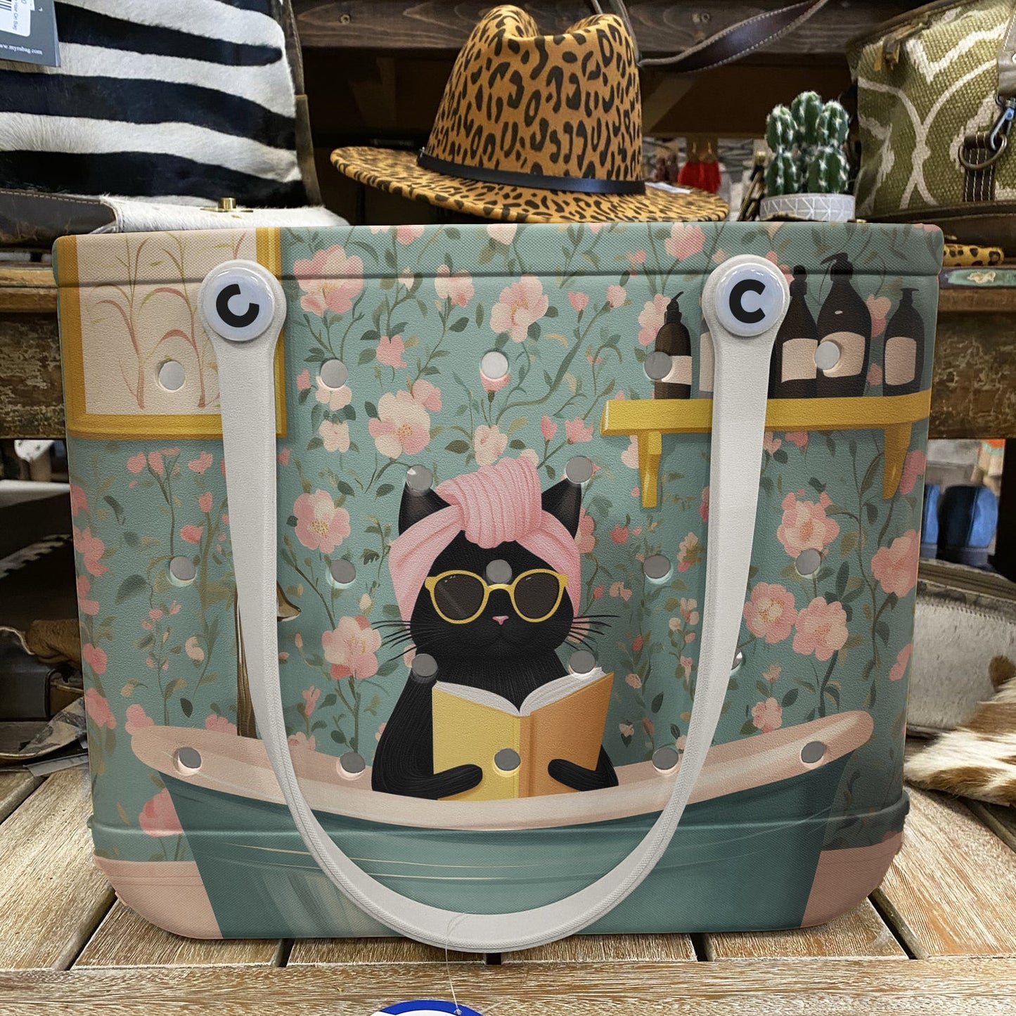 Ceeprints Cee™ Bag Cat Spa Day