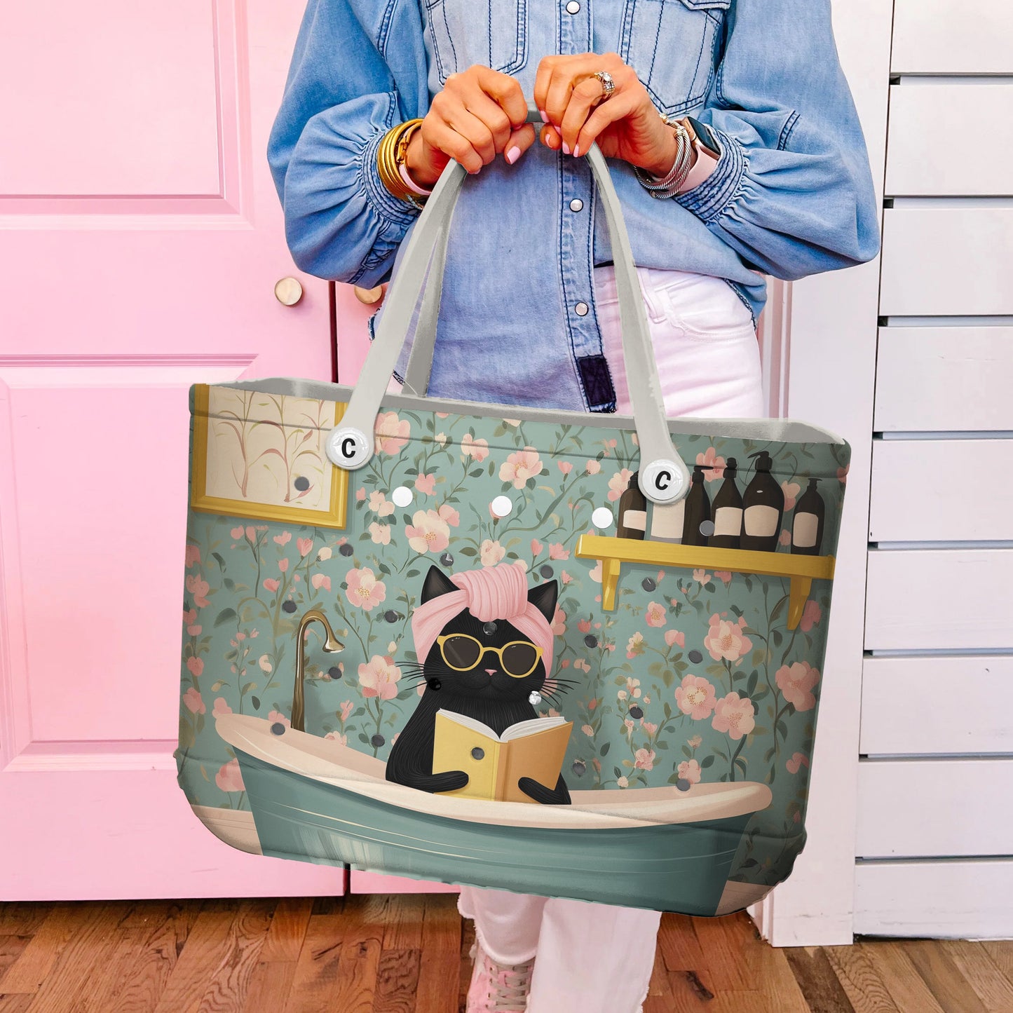 Ceeprints Cee™ Bag Cat Spa Day