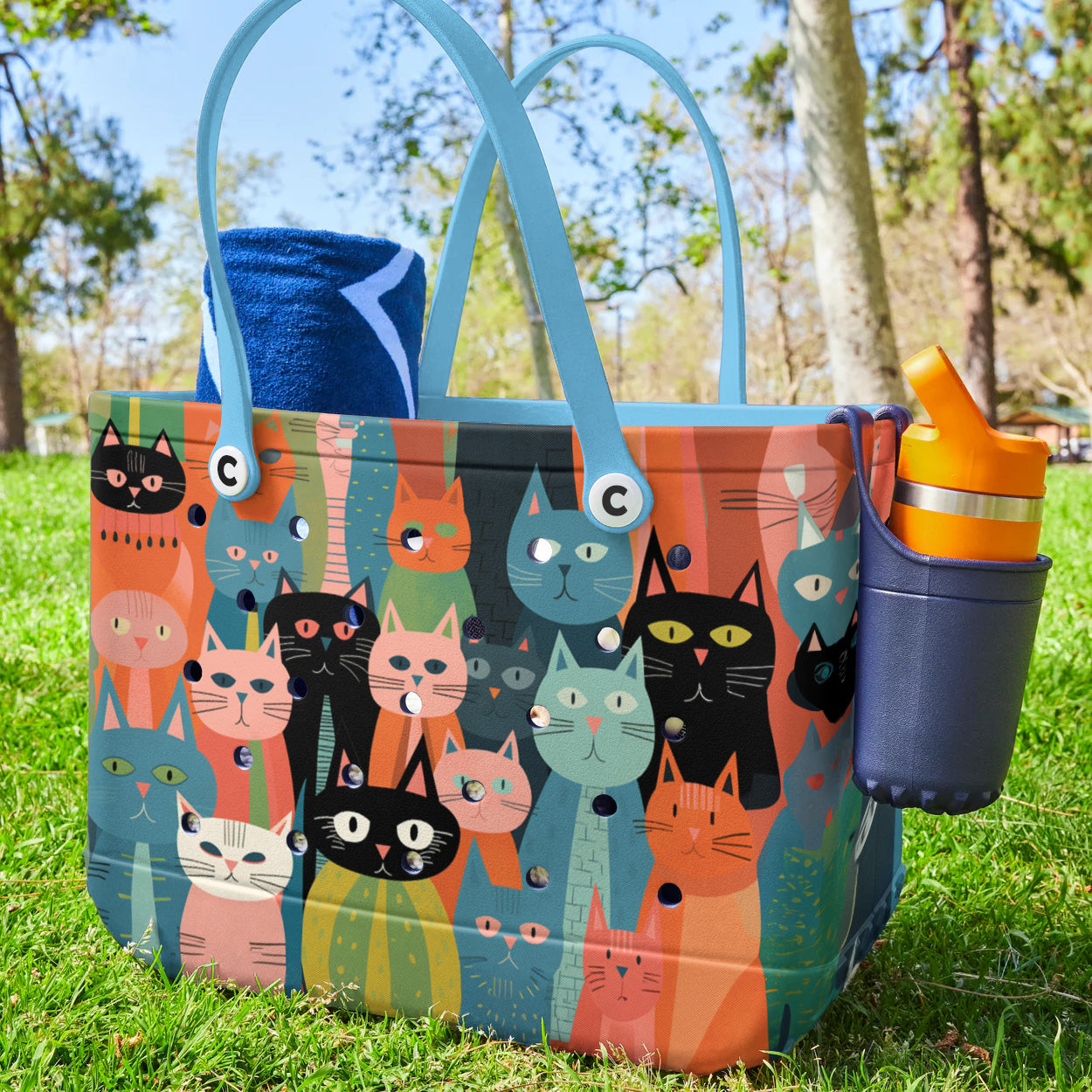 Ceeprints Cee™ Bag Cats of Many Colors