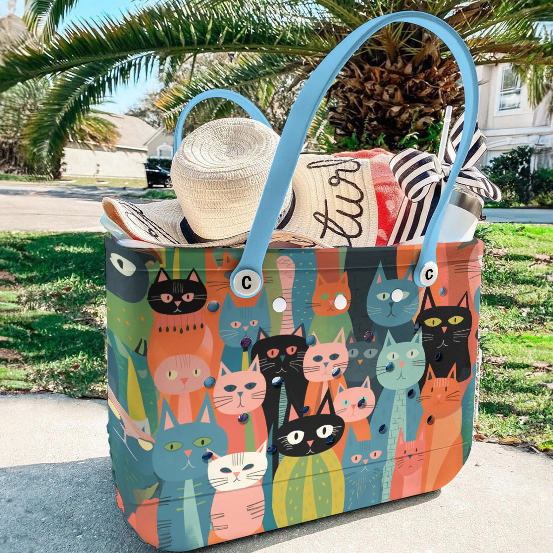 Ceeprints Cee™ Bag Cats of Many Colors