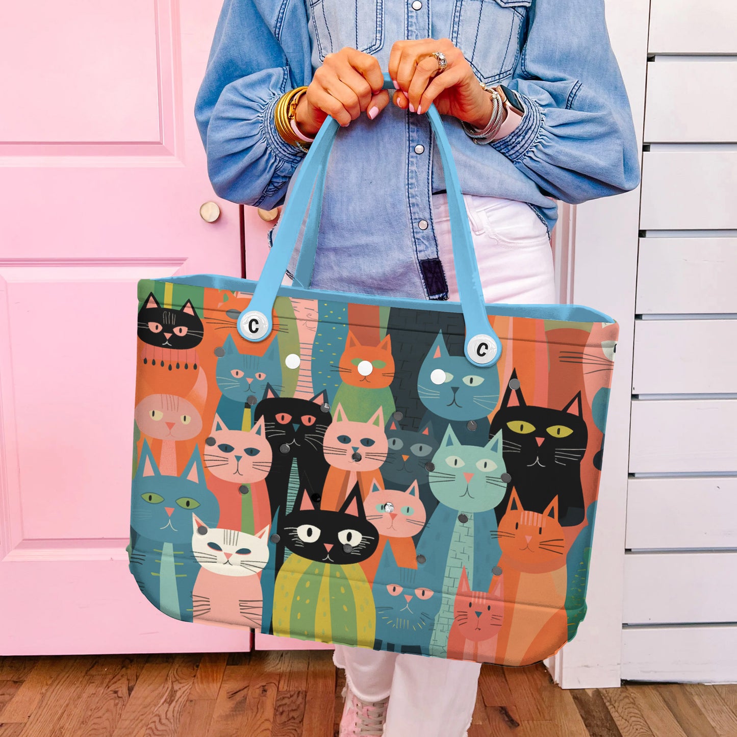 Ceeprints Cee™ Bag Cats of Many Colors